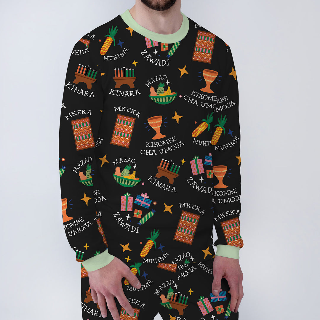 Kwanzaa Spirit Men's Pajama Set