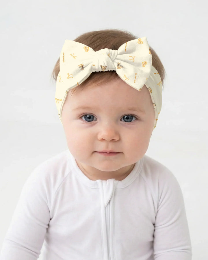 Sweat Yellow Mama Bear Headband