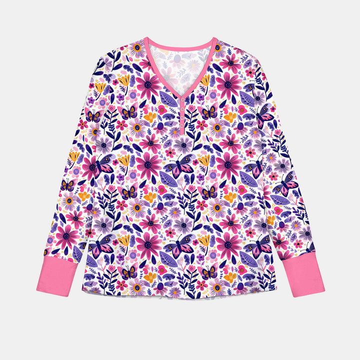 Moody Floral Women Pajama Set