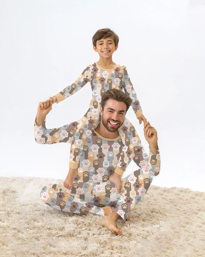 Grabby Paws Bamboo Men's Pajama Set