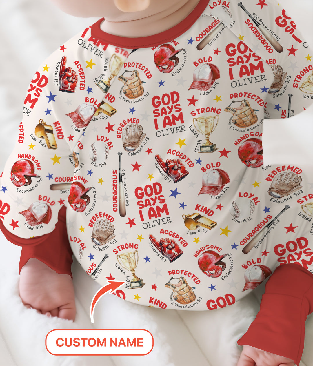 Gerippte Babykleidung mit individuellem Foto - Weich &amp; Skizzenhaft