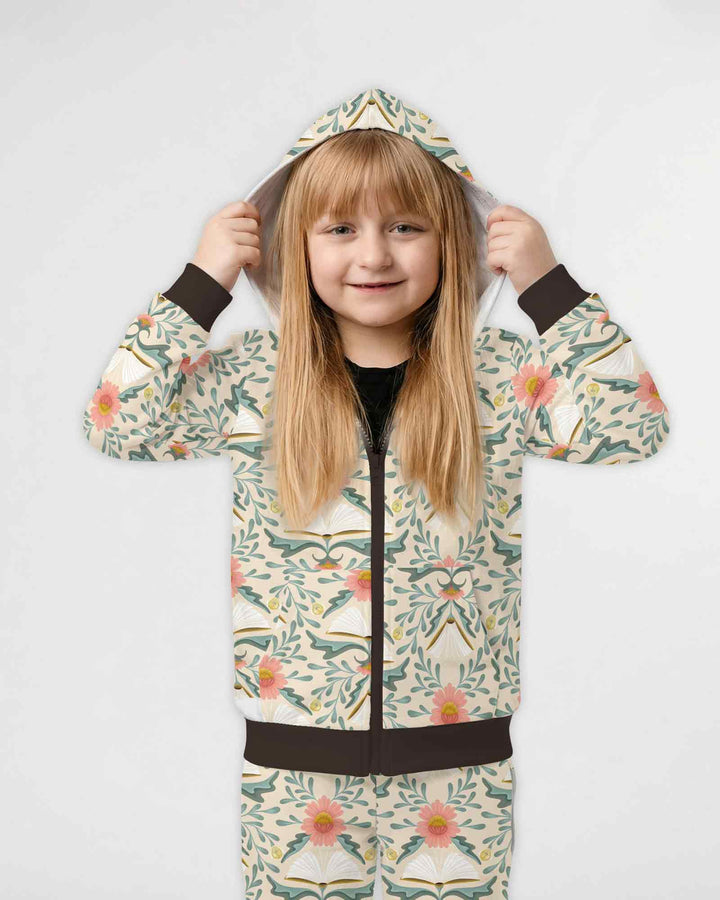 Blooming Stories Bamboo Zip Hoodie