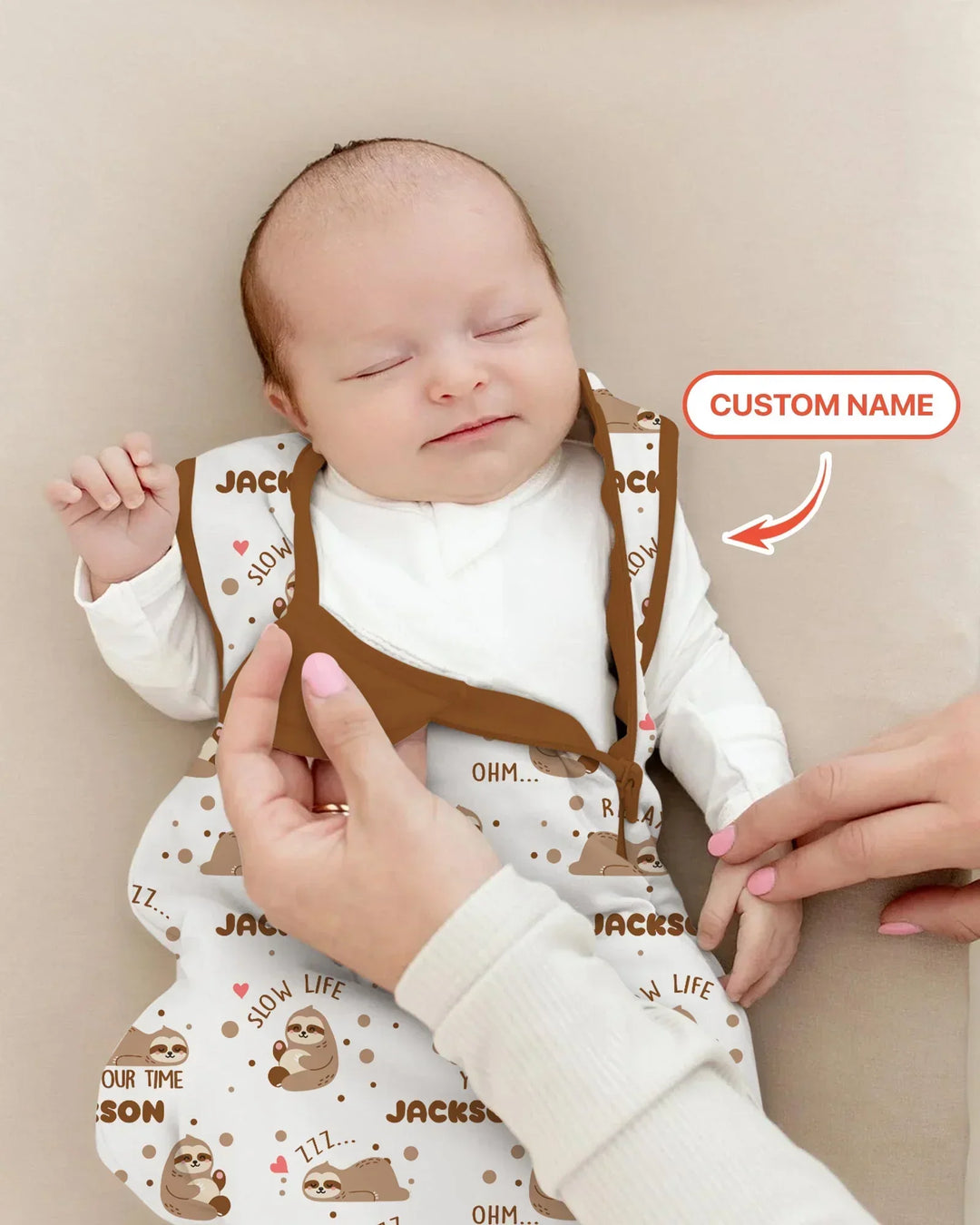 Vorlage für benutzerdefinierten Schlafsack