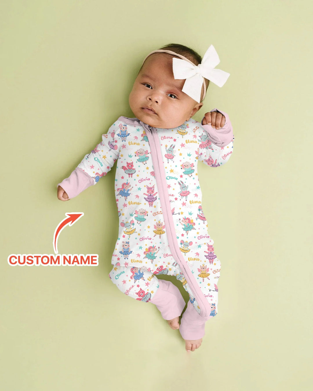 Gerippte Babykleidung mit individuellem Foto - Weich &amp; Skizzenhaft