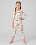 Preppy Back to School Bamboo Two Piece Long Sleeve Pajama Set
