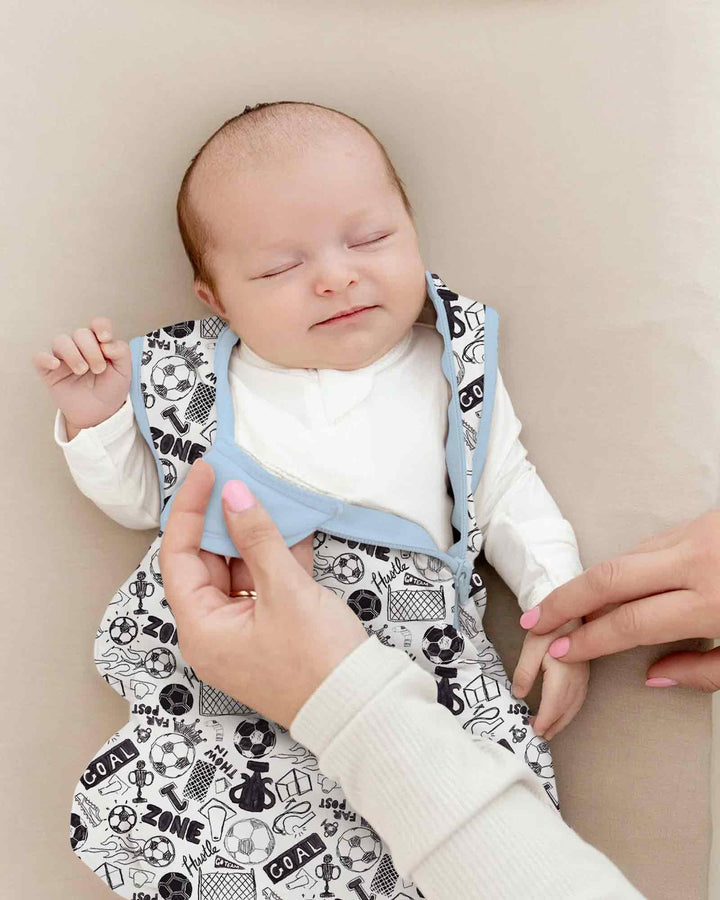 Soccer Doodle Bamboo Sleep Bag