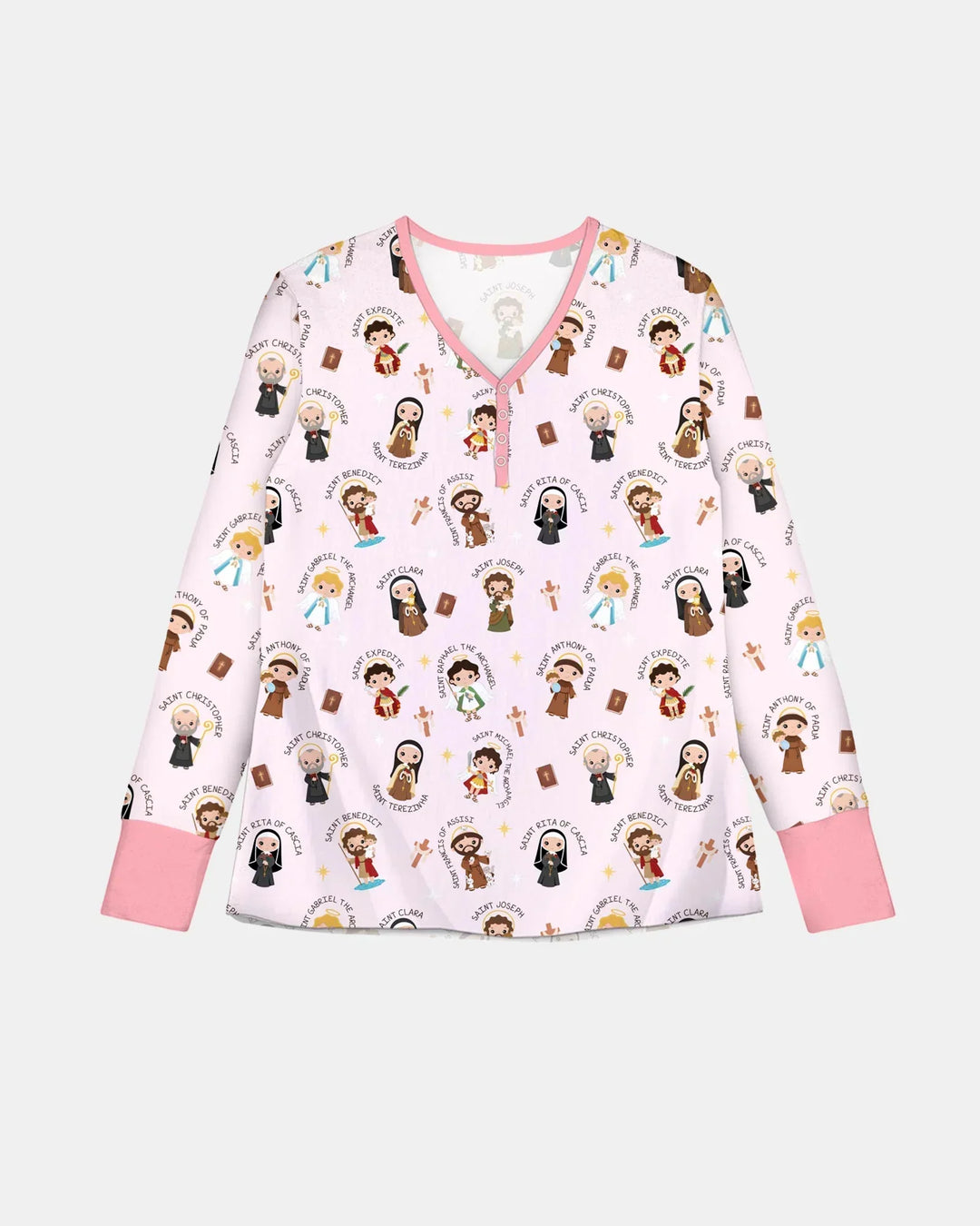 Saints in the Clouds Women Pajama Set