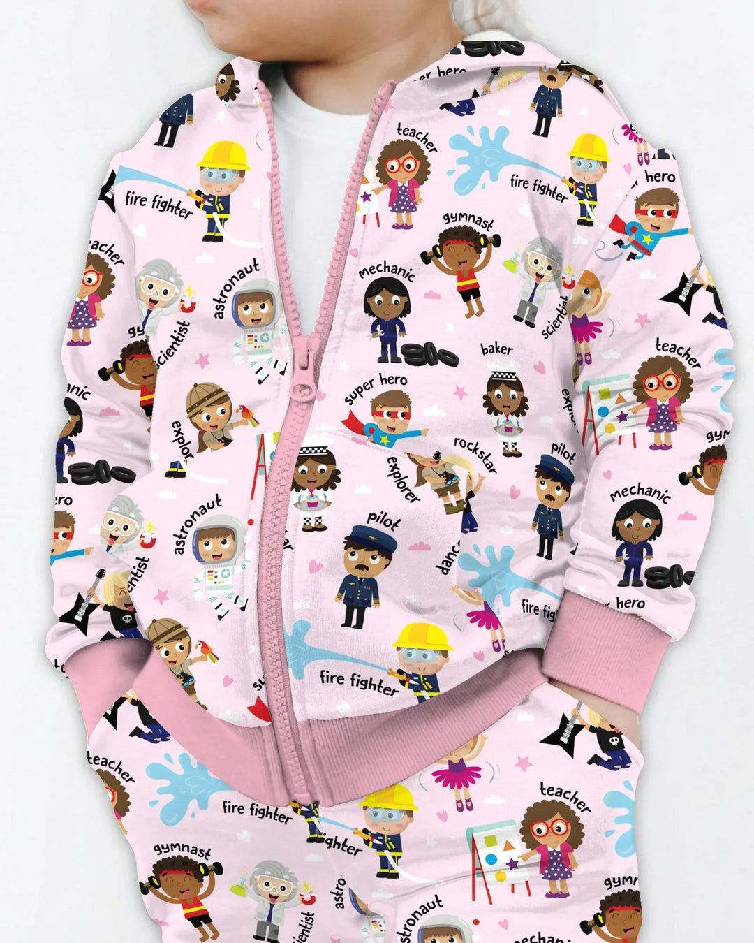 When I Grow Up Bamboo Zip Hoodie