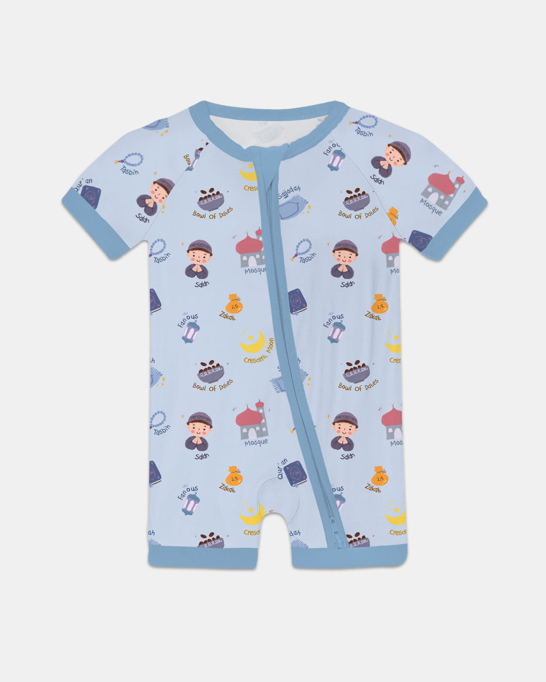 Cute Ramadhan Mubarak Shorty Zippy