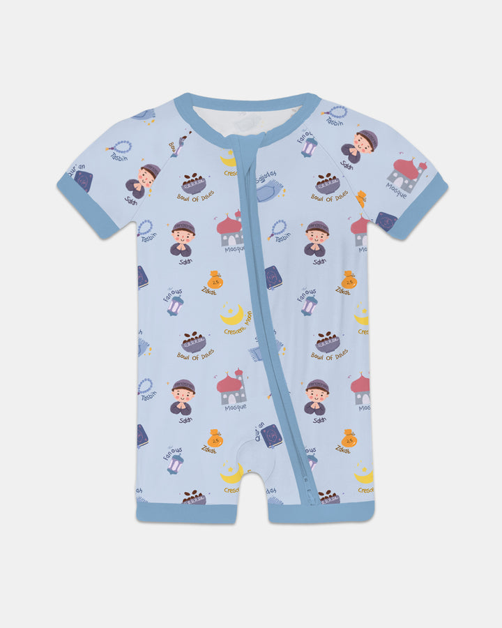 Cute Ramadhan Mubarak Shorty Zippy