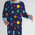 Solar Space Adventure Bamboo Two Piece Long Sleeve Pajama Set