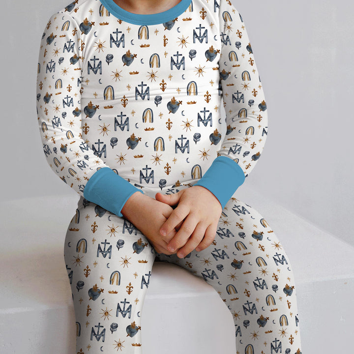 Sacred Blessings Two Piece Long Sleeve Pajama Set