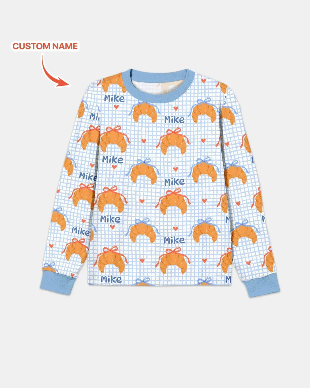 Vorlage Benutzerdefiniertes Herren-Pyjama-Set