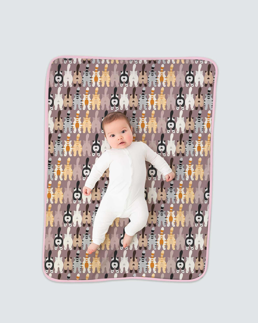 Cheeky Tails Bamboo Blanket