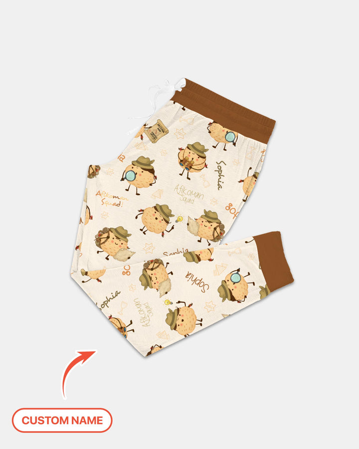 Custom Name Passover Afikoman Women Pajama Set