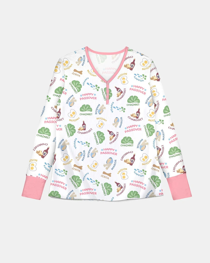 Happy Passover Matching Family Women Pajama Set