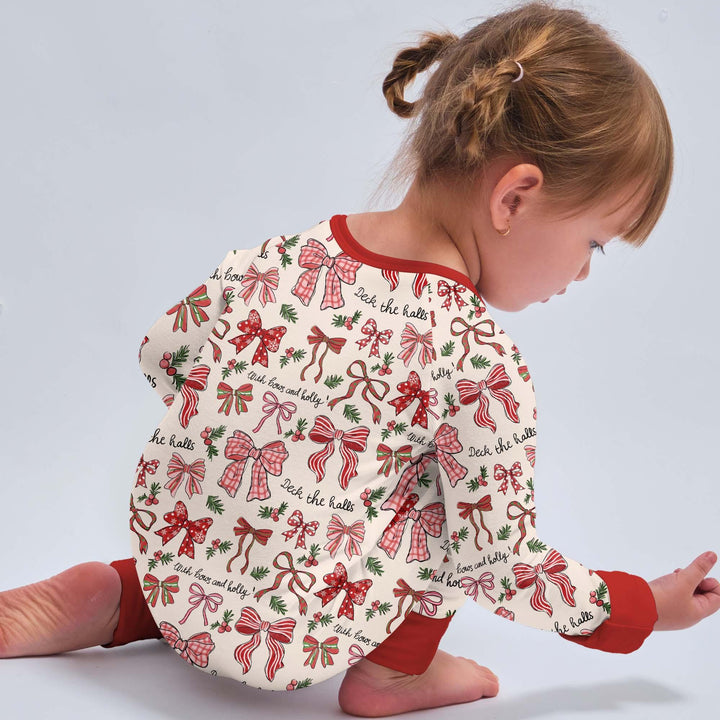 Coquette Christmas Bows Convertible Zippy