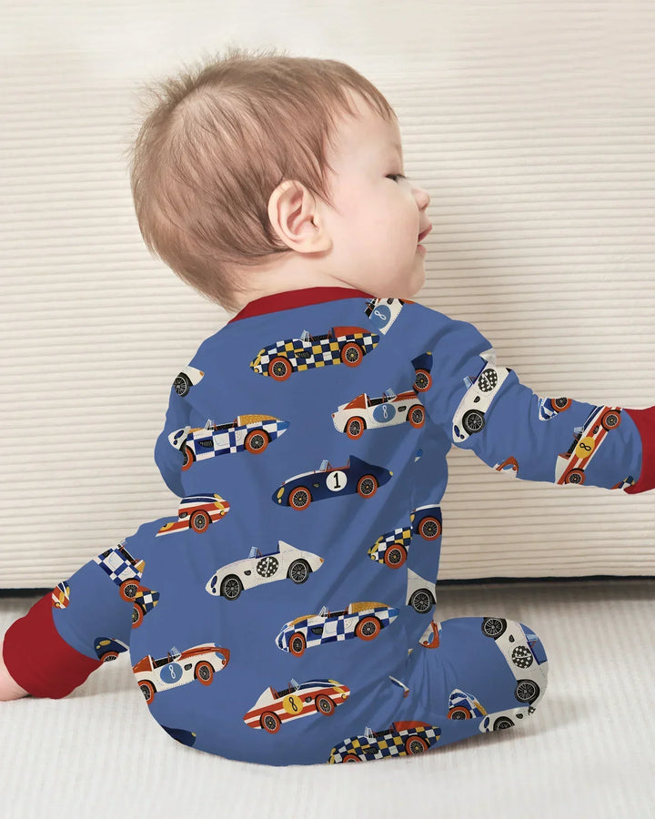 Gerippte Babykleidung mit individuellem Foto - Weich &amp; Skizzenhaft