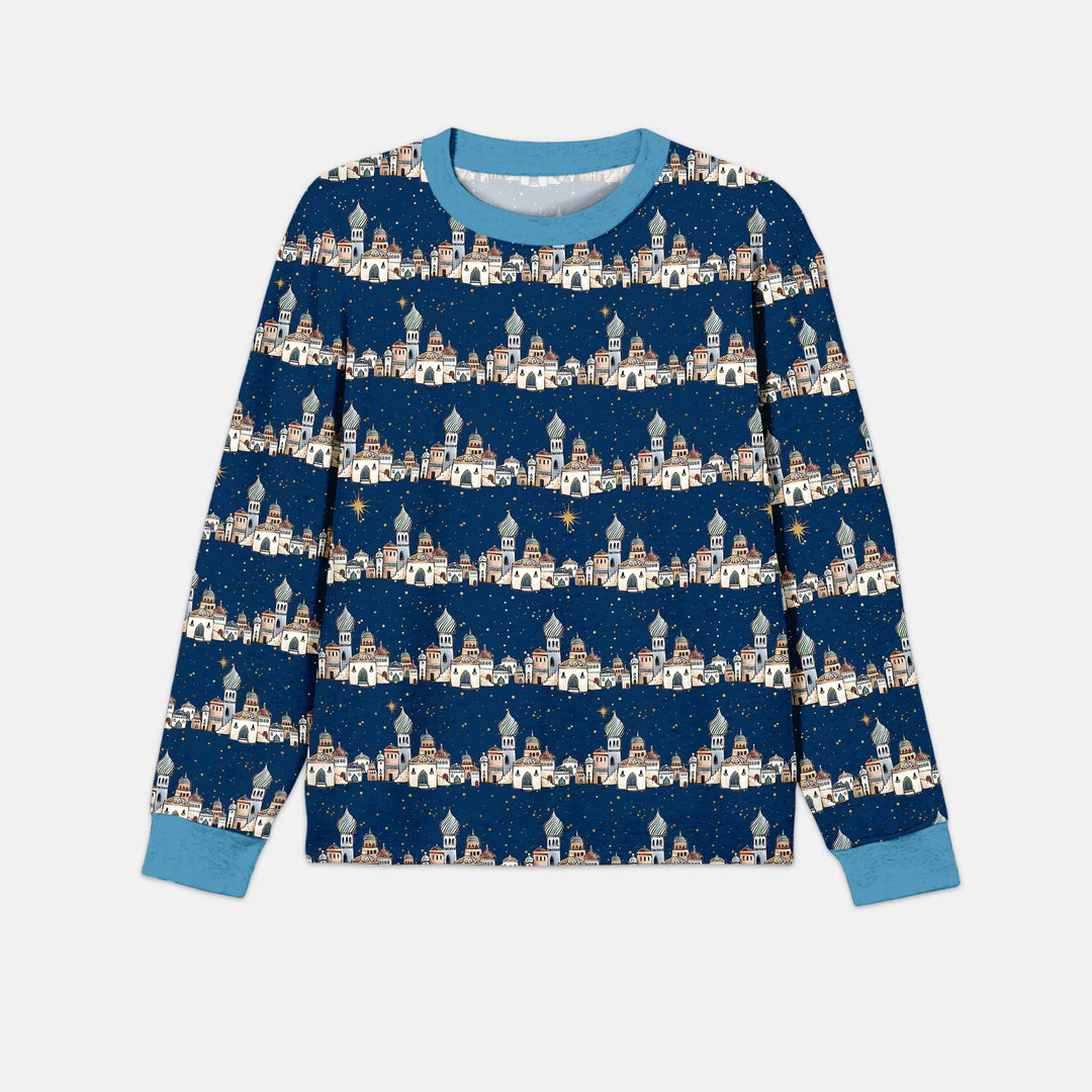 O Little Town of Bethlehem Men's Pajama Set