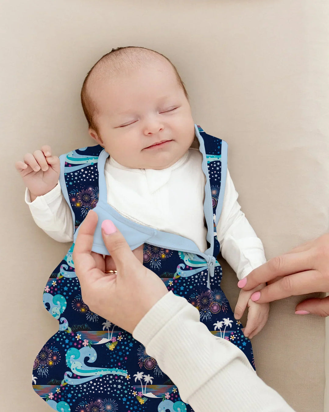 Starlit Surf Celebration Bamboo Sleep Bag