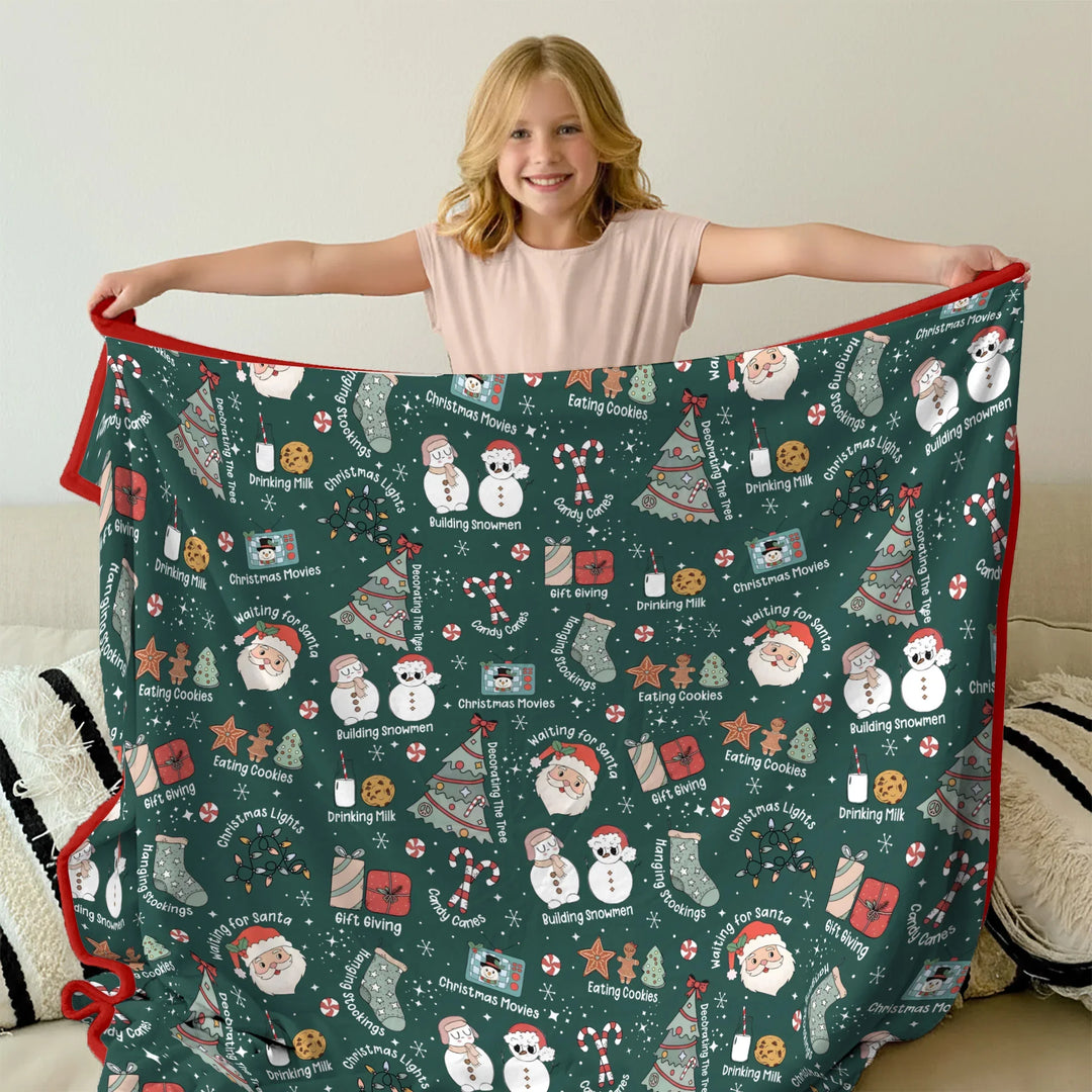 Christmas Things Toddler Blanket