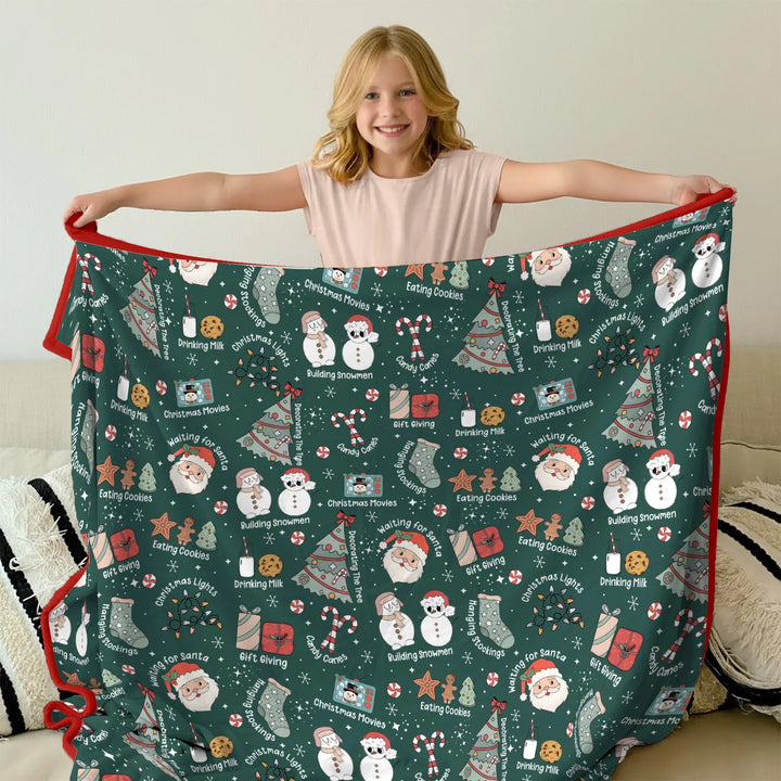 Christmas Things Toddler Blanket