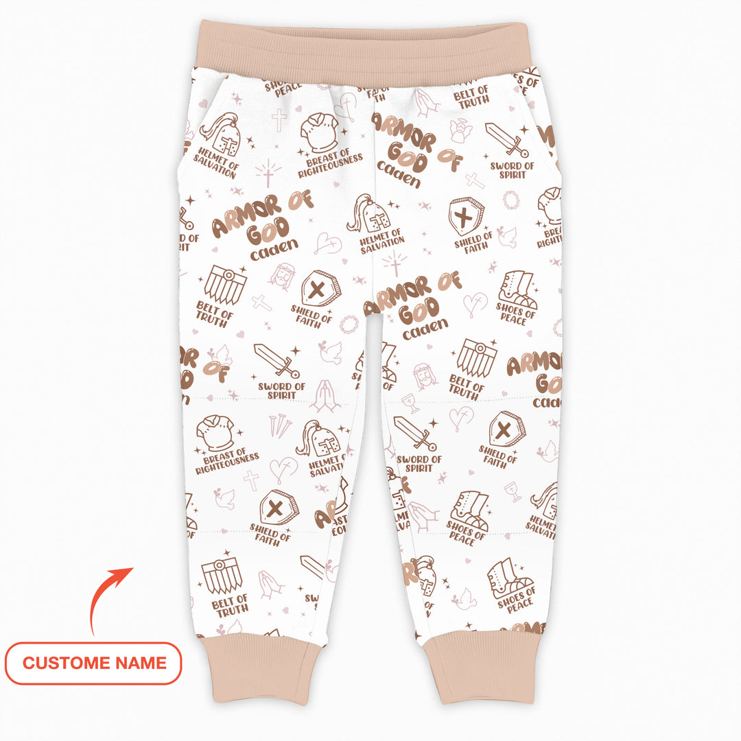 Armor of God Custom Name Jogger