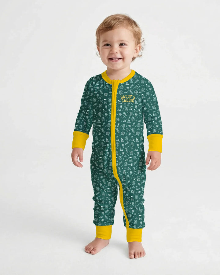 Embroidered Matching With Dad Golf Club Bamboo Convertible Zippy
