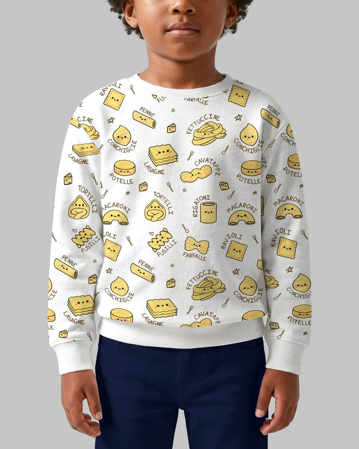 Kawaii Pasta Crewneck Sweatshirt