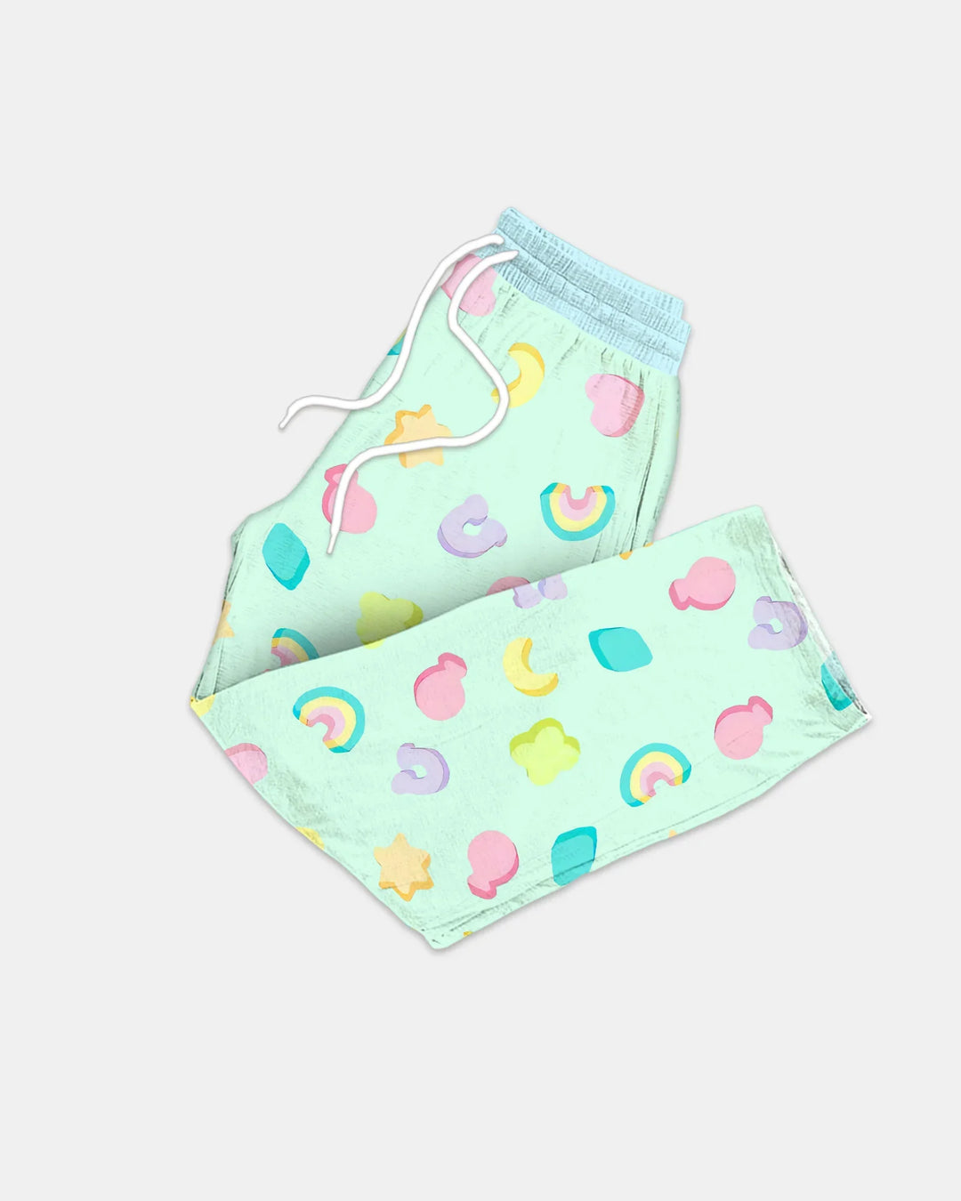 Pastel Lucky Charms Scatter Men's Pajama Set