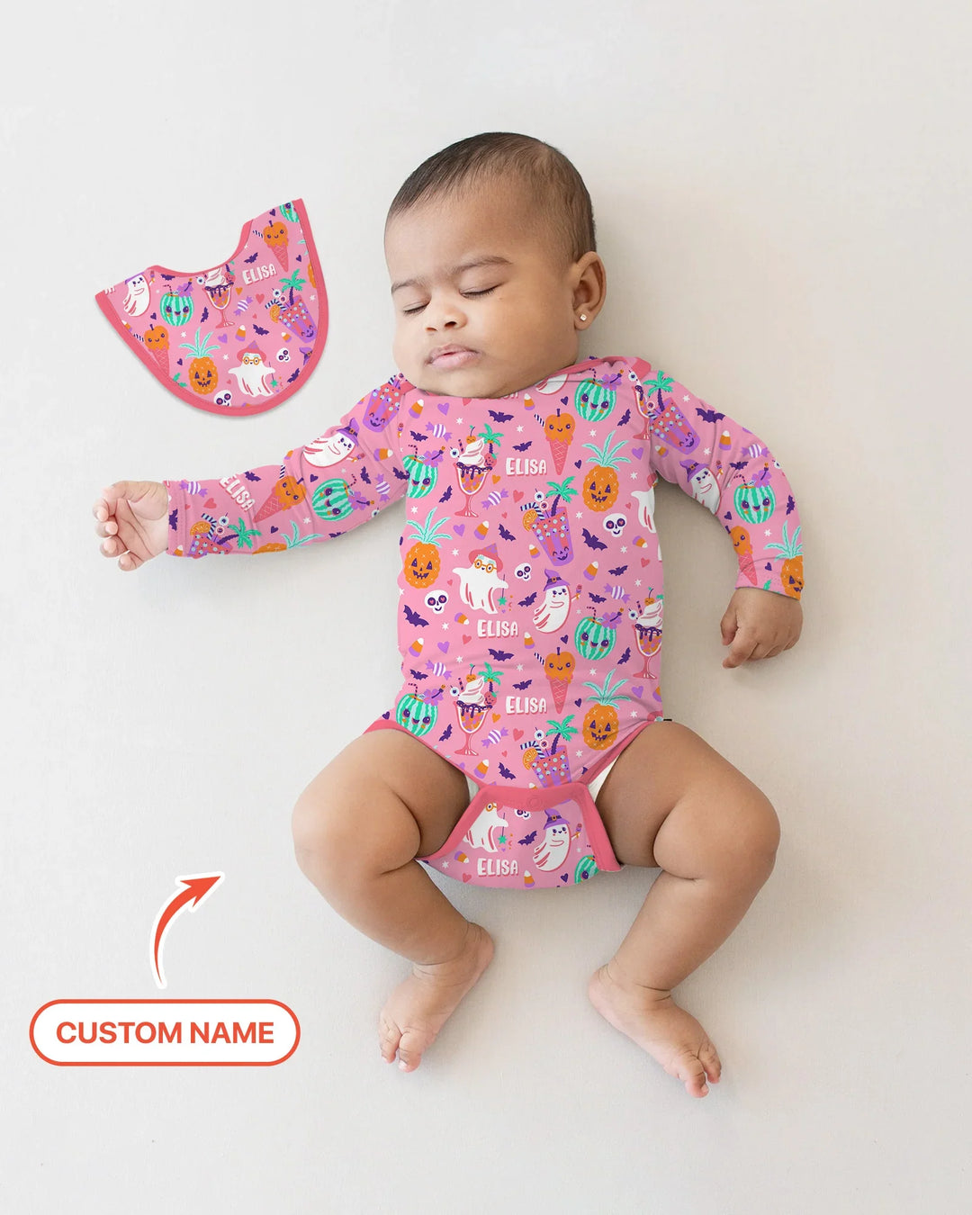 Summerween Doodles Bamboo Bodysuit