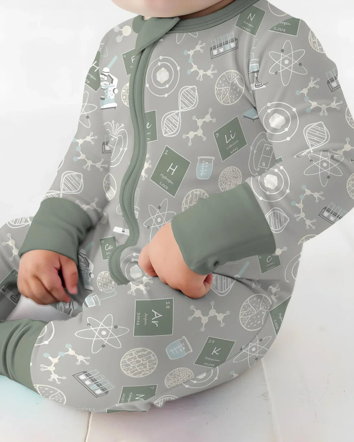 Gerippte Babykleidung mit individuellem Foto - Weich &amp; Skizzenhaft
