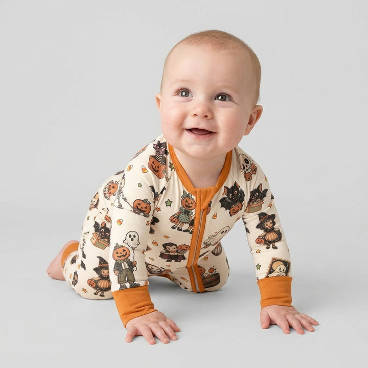Vintage Halloween Bamboo Convertible Zippy