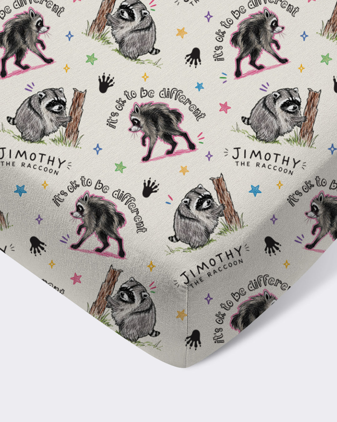 It's Okay to be Jimothy Bamboo Fitted Crib Sheet