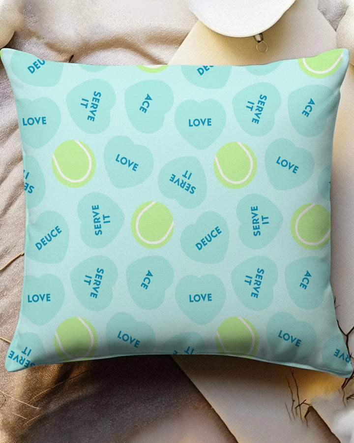 Tennis with Love Bamboo Pillow Case