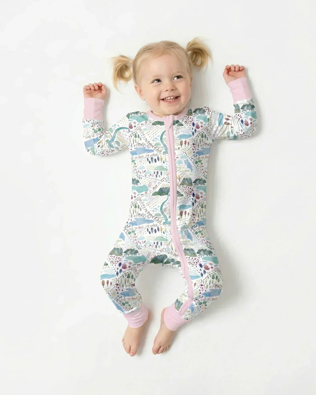 Whimsical Psalms 23 Map Convertible Zippy