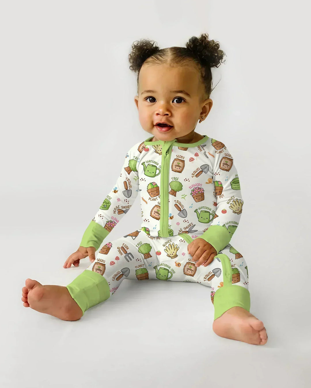 Gerippte Babykleidung mit individuellem Foto - Weich &amp; Skizzenhaft