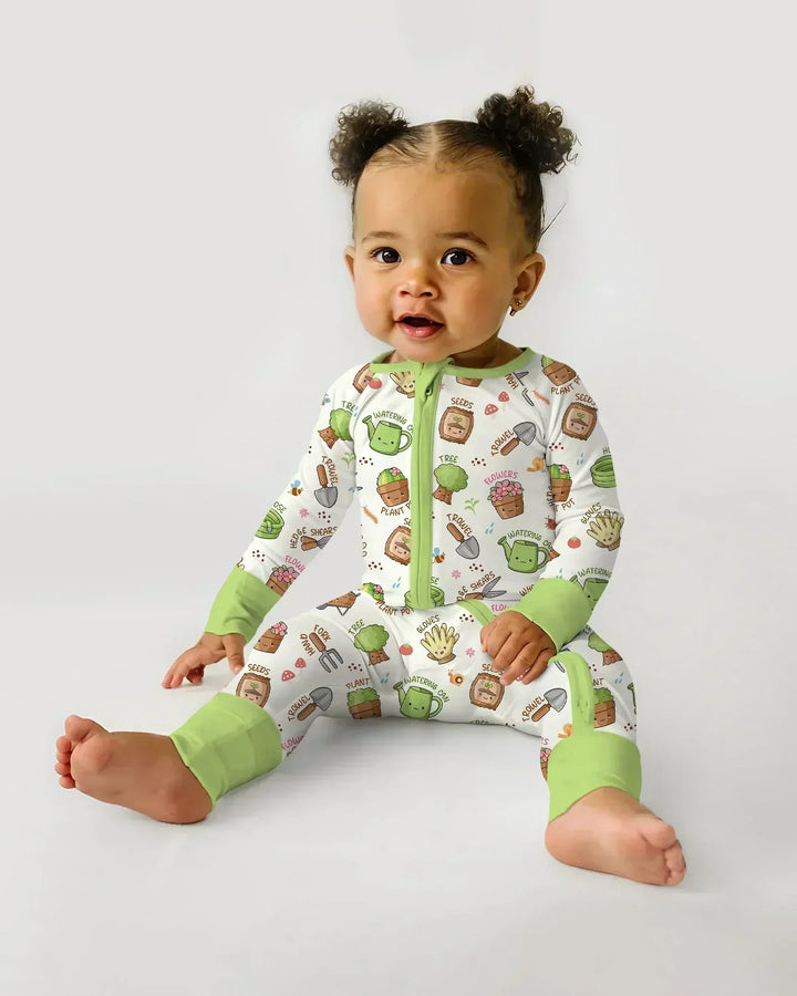 Gerippte Babykleidung mit individuellem Foto - Weich &amp; Skizzenhaft