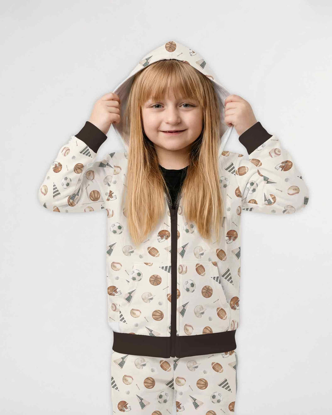 Game Day Heroes Bamboo Zip Hoodie