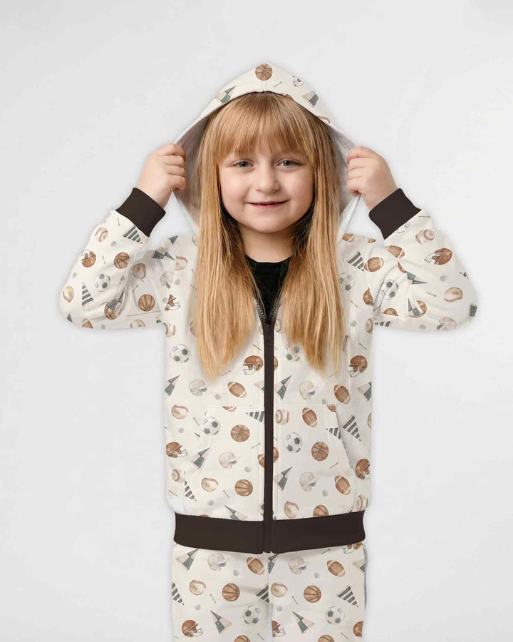 Game Day Heroes Bamboo Zip Hoodie