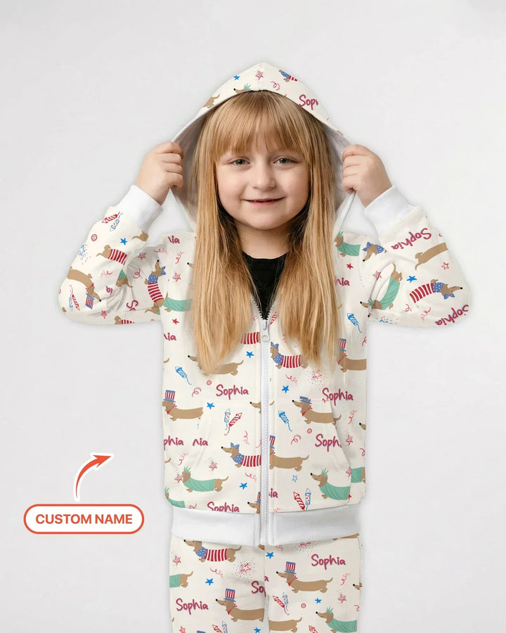 250 Years Of Freedom Zip Hoodie