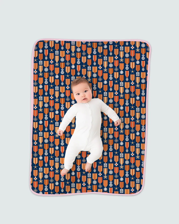 Little Hero Bamboo Blanket