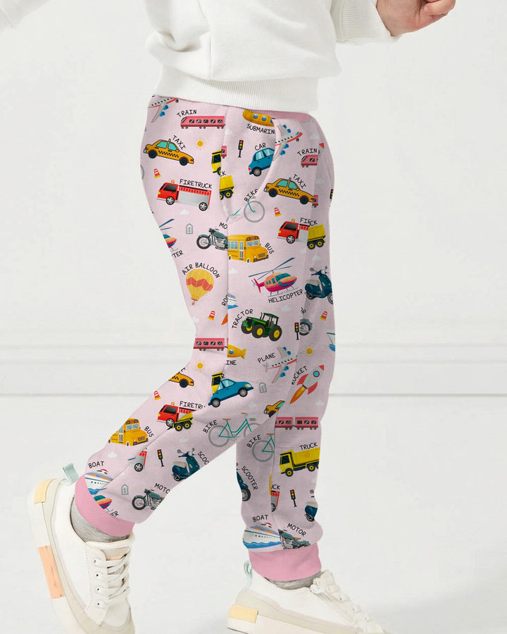 Vehicle Vocabulary Bamboo Jogger