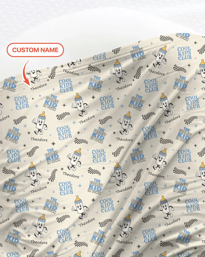 Manta a juego personalizada para papá y yo de Club Genial