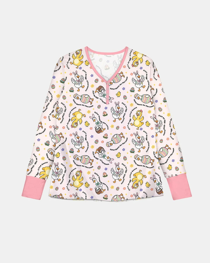 Easter Goose Family Matching Women Pajama Set