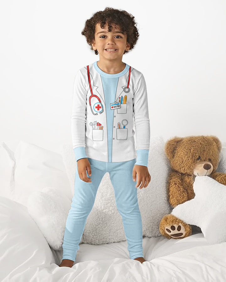 Future Doctor Bamboo Two Piece Long Sleeve Pajama Set