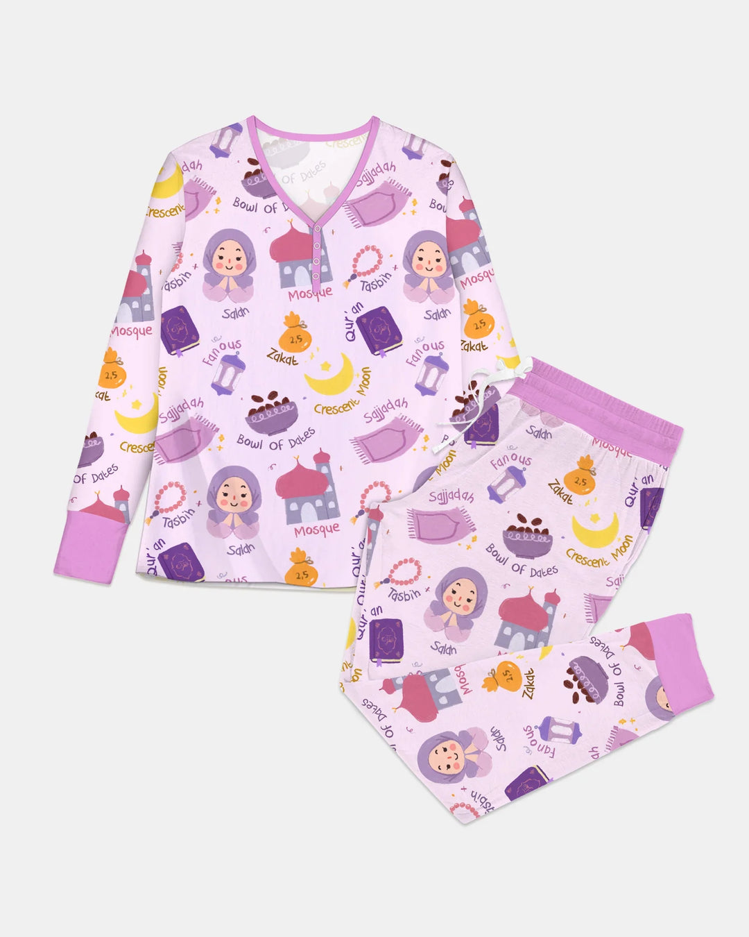 Happy Ramadhan Women Pajama Set