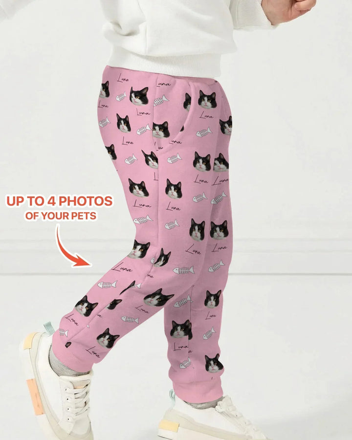 Custom Name and Pet Photos Jogger