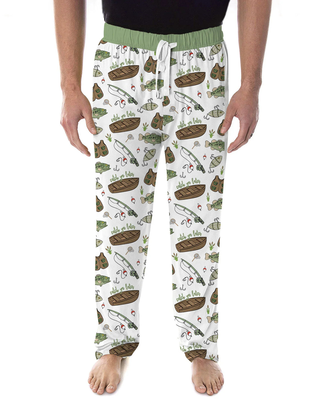 Catch Ya Later Bamboo Men's Pajama Set