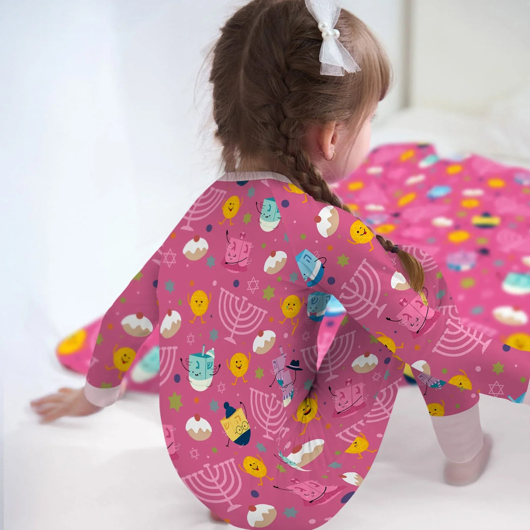 Hanukkah Little Dreidel Family Convertible Zippy